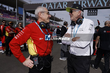 2024-03-02 - CANNIZO Ferdinando, director of Ferrari's GT competition department, portrait FINOT Jean-Marc (fra), Director of Stellantis Motorsport, portrait during the Qatar Airways Qatar 1812 KM, 1st round of the 2024 FIA World Endurance Championship, from February 29 to March 02, 2024 on the Losail International Circuit in Lusail, Qatar - FIA WEC - QATAR AIRWAYS QATAR 1812 KM - ENDURANCE - MOTORS