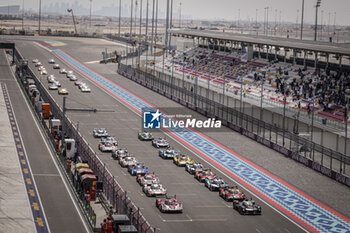 2024-03-02 - start of the race, depart, during the Qatar Airways Qatar 1812 KM, 1st round of the 2024 FIA World Endurance Championship, from February 29 to March 02, 2024 on the Losail International Circuit in Lusail, Qatar - FIA WEC - QATAR AIRWAYS QATAR 1812 KM - ENDURANCE - MOTORS