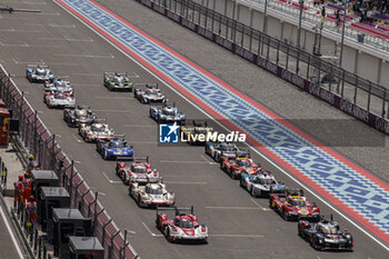 2024-03-02 - start of the race, depart, during the Qatar Airways Qatar 1812 KM, 1st round of the 2024 FIA World Endurance Championship, from February 29 to March 02, 2024 on the Losail International Circuit in Lusail, Qatar - FIA WEC - QATAR AIRWAYS QATAR 1812 KM - ENDURANCE - MOTORS