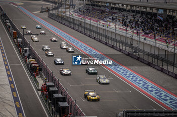 2024-03-02 - start of the race, depart, during the Qatar Airways Qatar 1812 KM, 1st round of the 2024 FIA World Endurance Championship, from February 29 to March 02, 2024 on the Losail International Circuit in Lusail, Qatar - FIA WEC - QATAR AIRWAYS QATAR 1812 KM - ENDURANCE - MOTORS