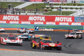 2024-03-02 - 50 FUOCO Antonio (ita), MOLINA Miguel (spa), NIELSEN Nicklas (dnk), Ferrari AF Corse, Ferrari 499P #50, Hypercar, action during the Qatar Airways Qatar 1812 KM, 1st round of the 2024 FIA World Endurance Championship, from February 29 to March 02, 2024 on the Losail International Circuit in Lusail, Qatar - FIA WEC - QATAR AIRWAYS QATAR 1812 KM - ENDURANCE - MOTORS