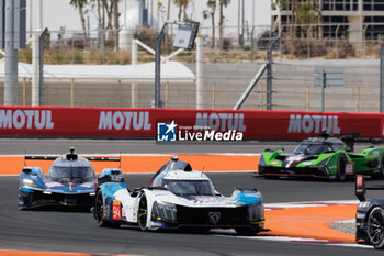 2024-03-02 - 94 DUVAL Loïc (fra), DI RESTA Paul (gbr), VANDOORNE Stoffel, Peugeot TotalEnergies, Peugeot 9x8 #94, Hypercar, action during the Qatar Airways Qatar 1812 KM, 1st round of the 2024 FIA World Endurance Championship, from February 29 to March 02, 2024 on the Losail International Circuit in Lusail, Qatar - FIA WEC - QATAR AIRWAYS QATAR 1812 KM - ENDURANCE - MOTORS