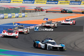 2024-03-02 - 93 JENSEN Mikkel (dnk), MULLER Nico (swi), VERGNE Jean-Eric (fra), Peugeot TotalEnergies, Peugeot 9x8 #93, Hypercar, action during the Qatar Airways Qatar 1812 KM, 1st round of the 2024 FIA World Endurance Championship, from February 29 to March 02, 2024 on the Losail International Circuit in Lusail, Qatar - FIA WEC - QATAR AIRWAYS QATAR 1812 KM - ENDURANCE - MOTORS