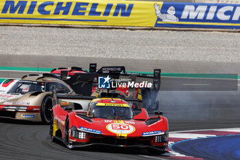 2024-03-02 - 50 FUOCO Antonio (ita), MOLINA Miguel (spa), NIELSEN Nicklas (dnk), Ferrari AF Corse, Ferrari 499P #50, Hypercar, action during the Qatar Airways Qatar 1812 KM, 1st round of the 2024 FIA World Endurance Championship, from February 29 to March 02, 2024 on the Losail International Circuit in Lusail, Qatar - FIA WEC - QATAR AIRWAYS QATAR 1812 KM - ENDURANCE - MOTORS