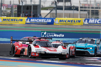 2024-03-02 - 05 CAMPBELL Matt (aus), CHRISTENSEN Michael (dnk), MAKOWIECKI Frédéric (fra), Porsche Penske Motorsport, Porsche 963 #05, Hypercar, action during the Qatar Airways Qatar 1812 KM, 1st round of the 2024 FIA World Endurance Championship, from February 29 to March 02, 2024 on the Losail International Circuit in Lusail, Qatar - FIA WEC - QATAR AIRWAYS QATAR 1812 KM - ENDURANCE - MOTORS