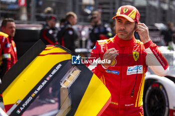 2024-03-02 - MOLINA Miguel (spa), Ferrari AF Corse, Ferrari 499P, portrait during the Qatar Airways Qatar 1812 KM, 1st round of the 2024 FIA World Endurance Championship, from February 29 to March 02, 2024 on the Losail International Circuit in Lusail, Qatar - FIA WEC - QATAR AIRWAYS QATAR 1812 KM - ENDURANCE - MOTORS