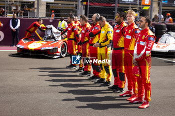 2024-03-02 - FUOCO Antonio (ita), Ferrari AF Corse, Ferrari 499P, portrait during the Qatar Airways Qatar 1812 KM, 1st round of the 2024 FIA World Endurance Championship, from February 29 to March 02, 2024 on the Losail International Circuit in Lusail, Qatar - FIA WEC - QATAR AIRWAYS QATAR 1812 KM - ENDURANCE - MOTORS