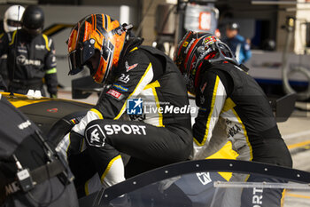 2024-03-02 - VAN ROMPUY Tom (bel), TF Sport, Corvette Z06 GT3.R, portrait during the Qatar Airways Qatar 1812 KM, 1st round of the 2024 FIA World Endurance Championship, from February 29 to March 02, 2024 on the Losail International Circuit in Lusail, Qatar - FIA WEC - QATAR AIRWAYS QATAR 1812 KM - ENDURANCE - MOTORS