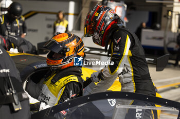 2024-03-02 - VAN DER LINDE Kelvin (zaf), Akkodis ASP Team, Lexus RC F GT3, ANDRADE Rui (ang), TF Sport, Corvette Z06 GT3.R, portrait during the Qatar Airways Qatar 1812 KM, 1st round of the 2024 FIA World Endurance Championship, from February 29 to March 02, 2024 on the Losail International Circuit in Lusail, Qatar - FIA WEC - QATAR AIRWAYS QATAR 1812 KM - ENDURANCE - MOTORS