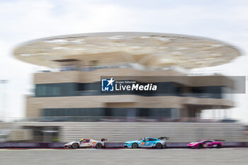 2024-03-02 - 54 FLOHR Thomas (swi), CASTELLACCI Francesco (ita), RIGON Davide (ita), Vista AF Corse, Ferrari 296 GT3 #54, LM GT3, 77 BARKER Ben (gbr), HARDWICK Ryan (usa), ROBICHON Zacharie (can), Proton Competition, Ford Mustang GT3 #77, LM GT3, action during the Qatar Airways Qatar 1812 KM, 1st round of the 2024 FIA World Endurance Championship, from February 29 to March 02, 2024 on the Losail International Circuit in Lusail, Qatar - FIA WEC - QATAR AIRWAYS QATAR 1812 KM - ENDURANCE - MOTORS