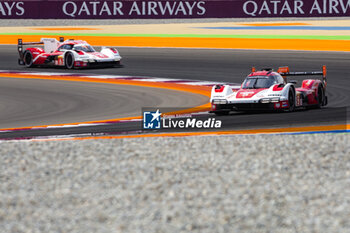 2024-03-02 - 05 CAMPBELL Matt (aus), CHRISTENSEN Michael (dnk), MAKOWIECKI Frédéric (fra), Porsche Penske Motorsport, Porsche 963 #05, Hypercar, 06 ESTRE Kevin (fra), LOTTERER André (ger), VANTHOOR Laurens (bel), Porsche Penske Motorsport, Porsche 963 #06, Hypercar, action during the Qatar Airways Qatar 1812 KM, 1st round of the 2024 FIA World Endurance Championship, from February 29 to March 02, 2024 on the Losail International Circuit in Lusail, Qatar - FIA WEC - QATAR AIRWAYS QATAR 1812 KM - ENDURANCE - MOTORS