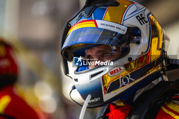 2024-03-02 - PIER GUIDI Alessandro (ita), Ferrari AF Corse, Ferrari 499P, portrait, pitstop, arrêt aux stands, ambiance during the Qatar Airways Qatar 1812 KM, 1st round of the 2024 FIA World Endurance Championship, from February 29 to March 02, 2024 on the Losail International Circuit in Lusail, Qatar - FIA WEC - QATAR AIRWAYS QATAR 1812 KM - ENDURANCE - MOTORS