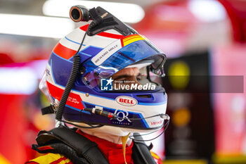 2024-03-02 - MOLINA Miguel (spa), Ferrari AF Corse, Ferrari 499P, portrait, pitstop, arrêt aux stands, ambiance during the Qatar Airways Qatar 1812 KM, 1st round of the 2024 FIA World Endurance Championship, from February 29 to March 02, 2024 on the Losail International Circuit in Lusail, Qatar - FIA WEC - QATAR AIRWAYS QATAR 1812 KM - ENDURANCE - MOTORS