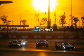 2024-03-02 - 15 VANTHOOR Dries (bel), MARCIELLO Raffaele (swi), WITTMANN Marco (ger), BMW M Team WRT, BMW Hybrid V8 #15, Hypercar, 50 FUOCO Antonio (ita), MOLINA Miguel (spa), NIELSEN Nicklas (dnk), Ferrari AF Corse, Ferrari 499P #50, Hypercar, 85 BOVY Sarah (bel), PIN Doriane (fra), GATTING Michelle (dnk), Iron Dames, Lamborghini Huracan GT3 Evo2 #85, LM GT3, 93 JENSEN Mikkel (dnk), MULLER Nico (swi), VERGNE Jean-Eric (fra), Peugeot TotalEnergies, Peugeot 9x8 #93, Hypercar, action during the Qatar Airways Qatar 1812 KM, 1st round of the 2024 FIA World Endurance Championship, from February 29 to March 02, 2024 on the Losail International Circuit in Lusail, Qatar - FIA WEC - QATAR AIRWAYS QATAR 1812 KM - ENDURANCE - MOTORS