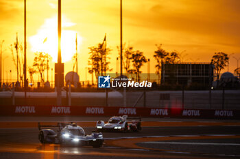 2024-03-02 - 36 VAXIVIERE Matthieu (fra), SCHUMACHER Mick (ger), LAPIERRE Nicolas (fra), Alpine Endurance Team, Alpine A424 #36, Hypercar, 06 ESTRE Kevin (fra), LOTTERER André (ger), VANTHOOR Laurens (bel), Porsche Penske Motorsport, Porsche 963 #06, Hypercar, action during the Qatar Airways Qatar 1812 KM, 1st round of the 2024 FIA World Endurance Championship, from February 29 to March 02, 2024 on the Losail International Circuit in Lusail, Qatar - FIA WEC - QATAR AIRWAYS QATAR 1812 KM - ENDURANCE - MOTORS