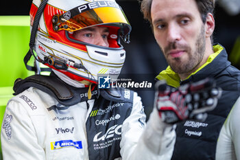 2024-03-02 - JENSEN Mikkel (dnk), Peugeot TotalEnergies, Peugeot 9x8, VERGNE Jean-Eric (fra), Peugeot TotalEnergies, Peugeot 9x8, portrait during the Qatar Airways Qatar 1812 KM, 1st round of the 2024 FIA World Endurance Championship, from February 29 to March 02, 2024 on the Losail International Circuit in Lusail, Qatar - FIA WEC - QATAR AIRWAYS QATAR 1812 KM - ENDURANCE - MOTORS