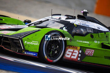 2024-03-02 - 63 BORTOLOTTI Mirko (ita), MORTARA Edoardo (swi), KVYAT Daniil (ita), Lamborghini Iron Lynx, Lamborghini SC63 #63, Hypercar, action during the Qatar Airways Qatar 1812 KM, 1st round of the 2024 FIA World Endurance Championship, from February 29 to March 02, 2024 on the Losail International Circuit in Lusail, Qatar - FIA WEC - QATAR AIRWAYS QATAR 1812 KM - ENDURANCE - MOTORS