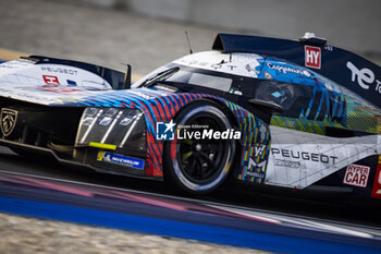 2024-03-02 - 93 JENSEN Mikkel (dnk), MULLER Nico (swi), VERGNE Jean-Eric (fra), Peugeot TotalEnergies, Peugeot 9x8 #93, Hypercar, action during the Qatar Airways Qatar 1812 KM, 1st round of the 2024 FIA World Endurance Championship, from February 29 to March 02, 2024 on the Losail International Circuit in Lusail, Qatar - FIA WEC - QATAR AIRWAYS QATAR 1812 KM - ENDURANCE - MOTORS