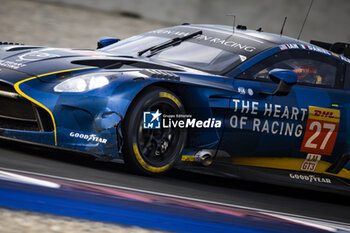 2024-03-02 - 27 JAMES Ian (usa), MANCINELLI Daniel (ita), RIBERAS Alex (spa), Heart of Racing Team, Aston Martin Vantage GT3 #27, LM GT3, action during the Qatar Airways Qatar 1812 KM, 1st round of the 2024 FIA World Endurance Championship, from February 29 to March 02, 2024 on the Losail International Circuit in Lusail, Qatar - FIA WEC - QATAR AIRWAYS QATAR 1812 KM - ENDURANCE - MOTORS