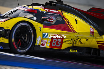 2024-03-02 - 83 KUBICA Robert (pol), SHWARTZMAN Robert (isr), YE Yifei (chn), AF Corse, Ferrari 499P #83, Hypercar, action during the Qatar Airways Qatar 1812 KM, 1st round of the 2024 FIA World Endurance Championship, from February 29 to March 02, 2024 on the Losail International Circuit in Lusail, Qatar - FIA WEC - QATAR AIRWAYS QATAR 1812 KM - ENDURANCE - MOTORS