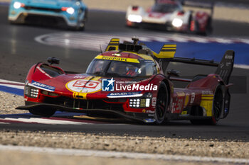 2024-03-02 - 50 FUOCO Antonio (ita), MOLINA Miguel (spa), NIELSEN Nicklas (dnk), Ferrari AF Corse, Ferrari 499P #50, Hypercar, action during the Qatar Airways Qatar 1812 KM, 1st round of the 2024 FIA World Endurance Championship, from February 29 to March 02, 2024 on the Losail International Circuit in Lusail, Qatar - FIA WEC - QATAR AIRWAYS QATAR 1812 KM - ENDURANCE - MOTORS