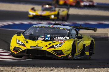 2024-03-02 - 60 SCHIAVONI Claudio (ita), CRESSONI Matteo (ita), PERERA Franck (fra), Iron Lynx, Lamborghini Huracan GT3 Evo2 #60, LM GT3, action during the Qatar Airways Qatar 1812 KM, 1st round of the 2024 FIA World Endurance Championship, from February 29 to March 02, 2024 on the Losail International Circuit in Lusail, Qatar - FIA WEC - QATAR AIRWAYS QATAR 1812 KM - ENDURANCE - MOTORS