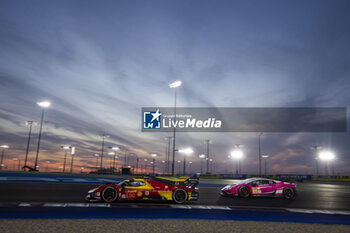 2024-03-02 - 50 FUOCO Antonio (ita), MOLINA Miguel (spa), NIELSEN Nicklas (dnk), Ferrari AF Corse, Ferrari 499P #50, Hypercar, action during the Qatar Airways Qatar 1812 KM, 1st round of the 2024 FIA World Endurance Championship, from February 29 to March 02, 2024 on the Losail International Circuit in Lusail, Qatar - FIA WEC - QATAR AIRWAYS QATAR 1812 KM - ENDURANCE - MOTORS