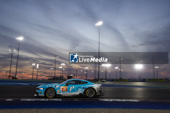 2024-03-02 - 77 BARKER Ben (gbr), HARDWICK Ryan (usa), ROBICHON Zacharie (can), Proton Competition, Ford Mustang GT3 #77, LM GT3, action during the Qatar Airways Qatar 1812 KM, 1st round of the 2024 FIA World Endurance Championship, from February 29 to March 02, 2024 on the Losail International Circuit in Lusail, Qatar - FIA WEC - QATAR AIRWAYS QATAR 1812 KM - ENDURANCE - MOTORS