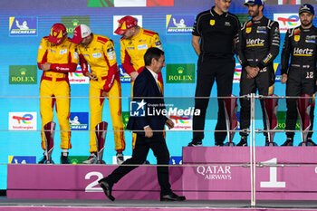 2024-03-02 - FILLON Pierre (fra), President of ACO, portrait during the Qatar Airways Qatar 1812 KM, 1st round of the 2024 FIA World Endurance Championship, from February 29 to March 02, 2024 on the Losail International Circuit in Lusail, Qatar - FIA WEC - QATAR AIRWAYS QATAR 1812 KM - ENDURANCE - MOTORS