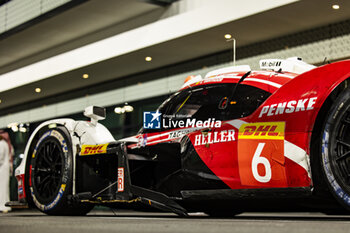 2024-03-02 - 06 ESTRE Kevin (fra), LOTTERER André (ger), VANTHOOR Laurens (bel), Porsche Penske Motorsport, Porsche 963 #06, Hypercar, ambiance parc fermé during the Qatar Airways Qatar 1812 KM, 1st round of the 2024 FIA World Endurance Championship, from February 29 to March 02, 2024 on the Losail International Circuit in Lusail, Qatar - FIA WEC - QATAR AIRWAYS QATAR 1812 KM - ENDURANCE - MOTORS