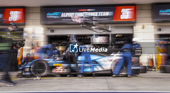 2024-03-02 - 35 MILESI Charles (fra), HABSBURG-LOTHRINGEN Ferdinand (aut), CHATIN Paul-Loup (fra), Alpine Endurance Team #35, Alpine A424, action during the Qatar Airways Qatar 1812 KM, 1st round of the 2024 FIA World Endurance Championship, from February 29 to March 02, 2024 on the Losail International Circuit in Lusail, Qatar - FIA WEC - QATAR AIRWAYS QATAR 1812 KM - ENDURANCE - MOTORS