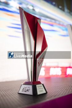 2024-03-02 - Trophée, trophy, podium, illustration during the Qatar Airways Qatar 1812 KM, 1st round of the 2024 FIA World Endurance Championship, from February 29 to March 02, 2024 on the Losail International Circuit in Lusail, Qatar - FIA WEC - QATAR AIRWAYS QATAR 1812 KM - ENDURANCE - MOTORS