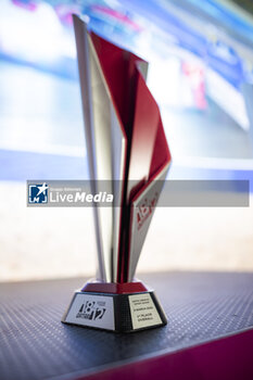 2024-03-02 - Trophée, trophy, podium, illustration during the Qatar Airways Qatar 1812 KM, 1st round of the 2024 FIA World Endurance Championship, from February 29 to March 02, 2024 on the Losail International Circuit in Lusail, Qatar - FIA WEC - QATAR AIRWAYS QATAR 1812 KM - ENDURANCE - MOTORS