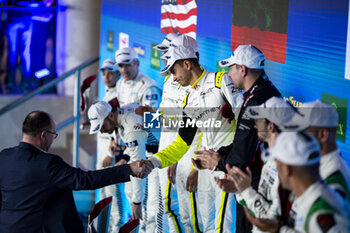 2024-03-02 - MALYKHIN Aliaksandr (kna), Manthey Purerxcing, Porsche 911 GT3 R, podium, portrait during the Qatar Airways Qatar 1812 KM, 1st round of the 2024 FIA World Endurance Championship, from February 29 to March 02, 2024 on the Losail International Circuit in Lusail, Qatar - FIA WEC - QATAR AIRWAYS QATAR 1812 KM - ENDURANCE - MOTORS