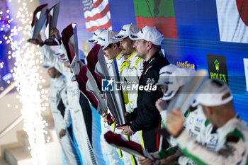 2024-03-02 - MALYKHIN Aliaksandr (kna), Manthey Purerxcing, Porsche 911 GT3 R, podium, portrait during the Qatar Airways Qatar 1812 KM, 1st round of the 2024 FIA World Endurance Championship, from February 29 to March 02, 2024 on the Losail International Circuit in Lusail, Qatar - FIA WEC - QATAR AIRWAYS QATAR 1812 KM - ENDURANCE - MOTORS