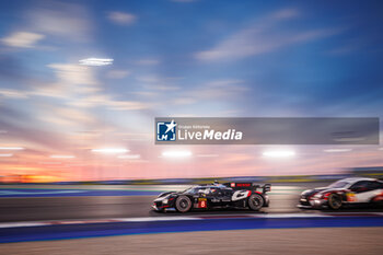 2024-03-02 - 08 BUEMI Sébastien (swi), HARTLEY Brendon (nzl), HIRAKAWA Ryo (jpn), Toyota Gazoo Racing, Toyota GR010 - Hybrid #08, Hypercar, action during the Qatar Airways Qatar 1812 KM, 1st round of the 2024 FIA World Endurance Championship, from February 29 to March 02, 2024 on the Losail International Circuit in Lusail, Qatar - FIA WEC - QATAR AIRWAYS QATAR 1812 KM - ENDURANCE - MOTORS