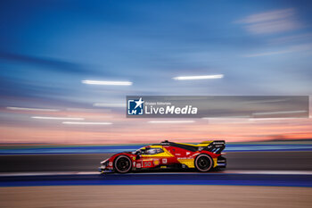 2024-03-02 - 50 FUOCO Antonio (ita), MOLINA Miguel (spa), NIELSEN Nicklas (dnk), Ferrari AF Corse, Ferrari 499P #50, Hypercar, action during the Qatar Airways Qatar 1812 KM, 1st round of the 2024 FIA World Endurance Championship, from February 29 to March 02, 2024 on the Losail International Circuit in Lusail, Qatar - FIA WEC - QATAR AIRWAYS QATAR 1812 KM - ENDURANCE - MOTORS