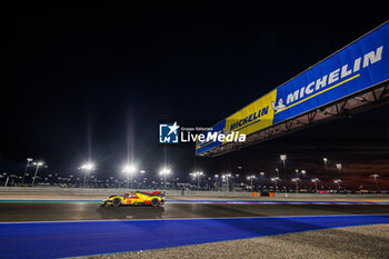 2024-03-02 - 83 KUBICA Robert (pol), SHWARTZMAN Robert (isr), YE Yifei (chn), AF Corse, Ferrari 499P #83, Hypercar, action during the Qatar Airways Qatar 1812 KM, 1st round of the 2024 FIA World Endurance Championship, from February 29 to March 02, 2024 on the Losail International Circuit in Lusail, Qatar - FIA WEC - QATAR AIRWAYS QATAR 1812 KM - ENDURANCE - MOTORS