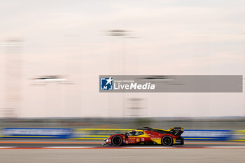 2024-03-02 - 50 FUOCO Antonio (ita), MOLINA Miguel (spa), NIELSEN Nicklas (dnk), Ferrari AF Corse, Ferrari 499P #50, Hypercar, action during the Qatar Airways Qatar 1812 KM, 1st round of the 2024 FIA World Endurance Championship, from February 29 to March 02, 2024 on the Losail International Circuit in Lusail, Qatar - FIA WEC - QATAR AIRWAYS QATAR 1812 KM - ENDURANCE - MOTORS