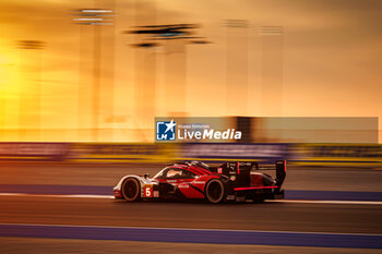 2024-03-02 - 05 CAMPBELL Matt (aus), CHRISTENSEN Michael (dnk), MAKOWIECKI Frédéric (fra), Porsche Penske Motorsport, Porsche 963 #05, Hypercar, action during the Qatar Airways Qatar 1812 KM, 1st round of the 2024 FIA World Endurance Championship, from February 29 to March 02, 2024 on the Losail International Circuit in Lusail, Qatar - FIA WEC - QATAR AIRWAYS QATAR 1812 KM - ENDURANCE - MOTORS