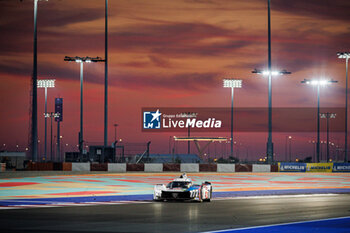 2024-03-02 - 94 DUVAL Loïc (fra), DI RESTA Paul (gbr), VANDOORNE Stoffel, Peugeot TotalEnergies, Peugeot 9x8 #94, Hypercar, action during the Qatar Airways Qatar 1812 KM, 1st round of the 2024 FIA World Endurance Championship, from February 29 to March 02, 2024 on the Losail International Circuit in Lusail, Qatar - FIA WEC - QATAR AIRWAYS QATAR 1812 KM - ENDURANCE - MOTORS