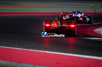 2024-03-02 - 50 FUOCO Antonio (ita), MOLINA Miguel (spa), NIELSEN Nicklas (dnk), Ferrari AF Corse, Ferrari 499P #50, action during the Qatar Airways Qatar 1812 KM, 1st round of the 2024 FIA World Endurance Championship, from February 29 to March 02, 2024 on the Losail International Circuit in Lusail, Qatar - FIA WEC - QATAR AIRWAYS QATAR 1812 KM - ENDURANCE - MOTORS