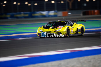 2024-03-02 - 60 SCHIAVONI Claudio (ita), CRESSONI Matteo (ita), PERERA Franck (fra), Iron Lynx, Lamborghini Huracan GT3 Evo2 #60, action during the Qatar Airways Qatar 1812 KM, 1st round of the 2024 FIA World Endurance Championship, from February 29 to March 02, 2024 on the Losail International Circuit in Lusail, Qatar - FIA WEC - QATAR AIRWAYS QATAR 1812 KM - ENDURANCE - MOTORS