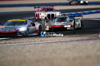 2024-03-02 - 12 STEVENS Will (gbr), NATO Norman (fra), ILOTT Callum (gbr), Hertz Team Jota, Porsche 963 #12, action during the Qatar Airways Qatar 1812 KM, 1st round of the 2024 FIA World Endurance Championship, from February 29 to March 02, 2024 on the Losail International Circuit in Lusail, Qatar - FIA WEC - QATAR AIRWAYS QATAR 1812 KM - ENDURANCE - MOTORS