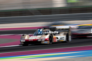 2024-03-02 - 12 STEVENS Will (gbr), NATO Norman (fra), ILOTT Callum (gbr), Hertz Team Jota, Porsche 963 #12, action during the Qatar Airways Qatar 1812 KM, 1st round of the 2024 FIA World Endurance Championship, from February 29 to March 02, 2024 on the Losail International Circuit in Lusail, Qatar - FIA WEC - QATAR AIRWAYS QATAR 1812 KM - ENDURANCE - MOTORS