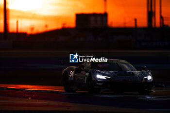 2024-03-02 - 54 FLOHR Thomas (swi), CASTELLACCI Francesco (ita), RIGON Davide (ita), Vista AF Corse, Ferrari 296 GT3 #54, LM GT3, action during the Qatar Airways Qatar 1812 KM, 1st round of the 2024 FIA World Endurance Championship, from February 29 to March 02, 2024 on the Losail International Circuit in Lusail, Qatar - FIA WEC - QATAR AIRWAYS QATAR 1812 KM - ENDURANCE - MOTORS