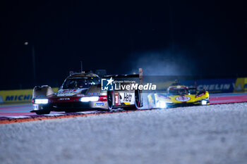 2024-03-02 - 38 RASMUSSEN Oliver (dnk), HANSON Philip (gbr), BUTTON Jenson (gbr), Hertz Team Jota, Porsche 963 #38, action during the Qatar Airways Qatar 1812 KM, 1st round of the 2024 FIA World Endurance Championship, from February 29 to March 02, 2024 on the Losail International Circuit in Lusail, Qatar - FIA WEC - QATAR AIRWAYS QATAR 1812 KM - ENDURANCE - MOTORS