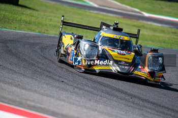 2024-09-29 - Manuel MALDONADO (GBR),Charles MILESI (FRA),Arthur LECLERC (MCO) of a team PANIS RACING on a Oreca 07 - Gibson , during a race of ELMS in Mugello - ELMS - 4 HOURS OF MUGELLO - ENDURANCE - MOTORS