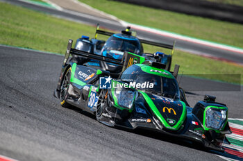 2024-09-29 - Niels KOOLEN (NLD),Jean-Baptiste SIMMENAUER (FRA),James ALLEN (AUS) of a team DUQUEINE TEAM on a Oreca 07 - Gibson , during a race of ELMS in Mugello - ELMS - 4 HOURS OF MUGELLO - ENDURANCE - MOTORS