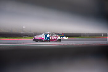 2024-09-29 - Sarah BOVY (BEL),Rahel FREY (CHE),Michelle GATTING (DNK) of a team IRON DAMES on a Porsche 911 GT3 R LMGT3 on action during a ELMS in Mugello - ELMS - 4 HOURS OF MUGELLO - ENDURANCE - MOTORS